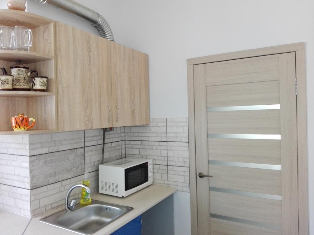 Apartment on Kryvorizhstal Street 35-24 Kryvy Rih Buitenkant foto